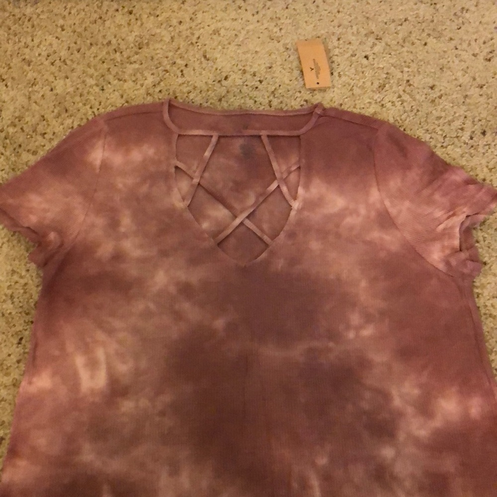 American Eagle Tie Die T-shirt